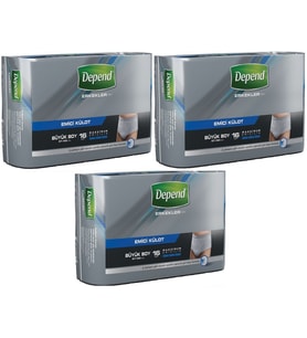 Depend Emici Külot Hasta Bezi Avantaj Pk Büyük Erkek 48 Adet