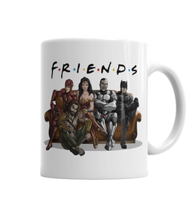 Friends Kupa Bardak Porselen