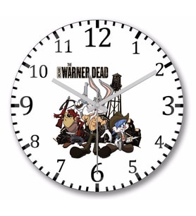 The Warner  Dead Duvar Saati Bombeli Gercek Cam
