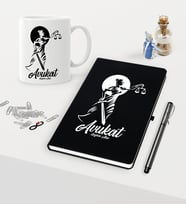 BK Gift Kişiye Özel Avukat Temalı Siyah Defter Kalem Kupa Seti - 15 (Model 1)