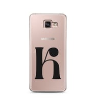 Samsung A7 (2016) Harf Tasarımlı Telefon Kılıfı K-Harfi 