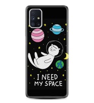 Kılıfland Samsung Galaxy M51 Kılıf Silikon Resimli Kapak I Need My Space Stok 918