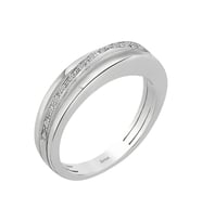 Sirius 3 Sıralı Modern Pırlanta Yüzük 0704R0094