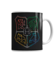 Casas Hogwarts Kupa Bardak Porselen