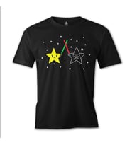 Real Star Wars Siyah Erkek Tshirt