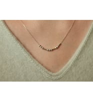 Mors Alfabeli Gümüş Kolye- Mors Alfabesi Kolye -925 Ayar Gümüş Kolye (Gümüş)