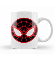 Spider Man Spider  Face Kupa Bardak Porselen