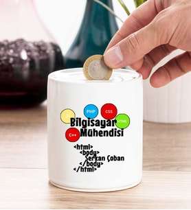 Bilgisayar Mühendisi Kişiye Özel Kumbara