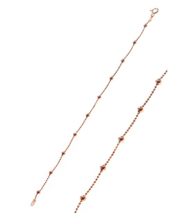 Gümüş italyan top toplu bileklik SGTL8621