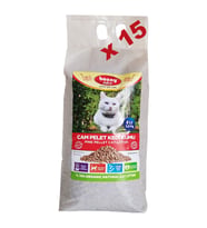 Bonny Nice Organik Çam Pelet Kedi Kumu 3.6 kg 6 l x 15 Paket