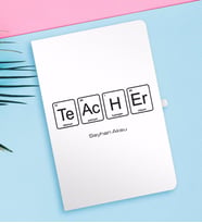 BK Gift Kişiye Özel Öğretmen Beyaz Defter-3