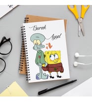 Sünger Bob Squidward Defteri Kişiye Özel