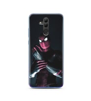 Örümcek Adam Tasarım Süper Şeffaf Silikon Telefon Kılıfı Huawei Honor 20 Lite 