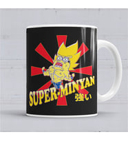 Süper Minion Minyan Kupa Bardak Porselen