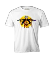 One Piece - Trafalgar Law Beyaz Erkek Tshirt