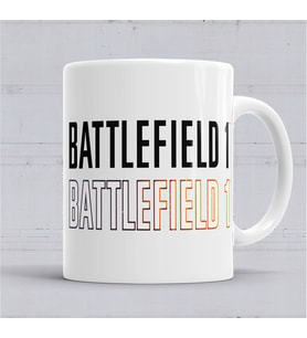 Battlefield Kupa Bardak  Porselen