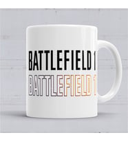 Battlefield Kupa Bardak  Porselen