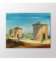 Arty Tablo Değirmenler Tablo (Karışık)