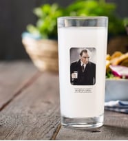 BK Gift Kişiye Özel Renkli Baskılı Atatürk Temalı Rakı Bardağı-33 (Beyaz)