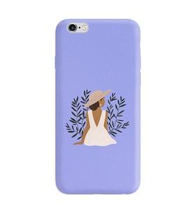 Lila Lansman Telefon Kılıfı Iphone 6