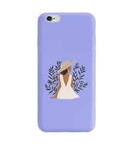 Lila Lansman Telefon Kılıfı Iphone 6