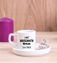 Matematik Öğretmeni Concept Türk Kahvesi Fincanı