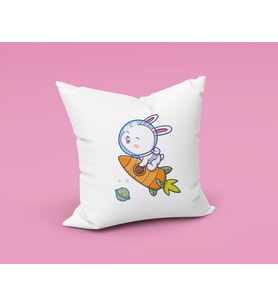 Tavşan Astronot Uzay Yastığı