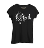 Opeth Logo Siyah Kadın Tshirt