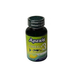 APEXİS OMEGA3  BALIK YAĞI 50 KAPSUL TRİGLİSERİD FORM EPA-DHA 605 MG
