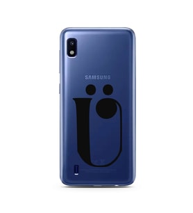 Samsung A10 Harf Tasarımlı Telefon Kılıfı Ü-Harfi 