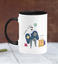 BK Gift Kişiye Özel Babalar Günü Temalı Siyah Kupa Bardak 23295s