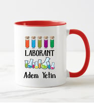 Laborant Kupa Bardağı (Kırmızı)