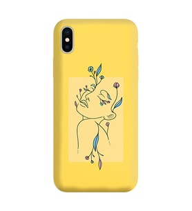 Sarı Lansman Telefon Kılıfı Iphone X