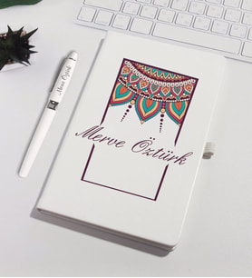 Kişiye Özel Defter Kalem Set 93137