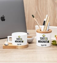 Tekstil Mühendisi Fincan Ve Kalemlik İkili Hediye Set