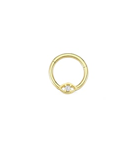 Altın Gözlü Helix Septum Piercing