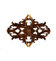 Decogold Kahve Eskitme Saray Tavan Motif 28,5*37,5 cm Dgm-11