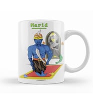 Marid Djin War   Blue Faction Kupa Bardak Porselen