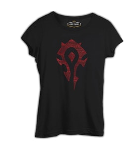 World of Warcraft - Orc Siyah Kadın Tshirt