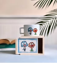 Gumball Darwin Tasarımlı Kutulu Kupa