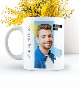 BK Gift Kişiye Özel Fotoğraflı Beyaz Kupa Bardak - 4