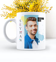 BK Gift Kişiye Özel Fotoğraflı Beyaz Kupa Bardak - 4