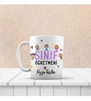 Sınıf Öğretmeni Özel Tasarım Kupa Bardak (STD)