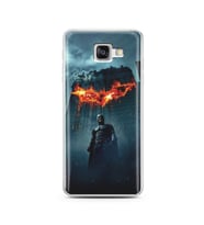 Batman Tasarım Süper Şeffaf Silikon Telefon Kılıfı Samsung A5 (2016)