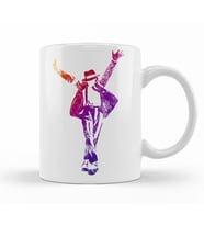 Michael Jackson Pop Color Kupa Bardak Porselen