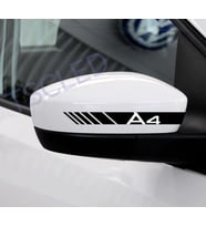 AUDI SLINE a4  ayna sticker Audi oto Araba Sticker