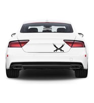 Zülfikar kılıcı Araba Sticker Yapıştırma