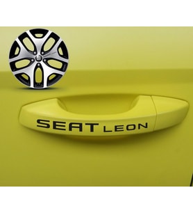 Seat Leon 1 Kapı Kolu Sport Sticker Yapıştırma 8 Adet
