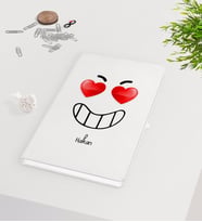 BK Gift Kişiye Özel Sevgililer Günü Beyaz Defter-101
