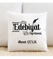 Edebiyat Öğretmenine Hediye İsimli Yastık